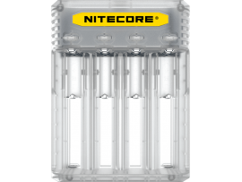 Зарядное устройство Nitecore Q4 (4 канала), прозрачное